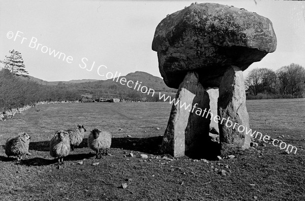 CROMLECH FROM W.